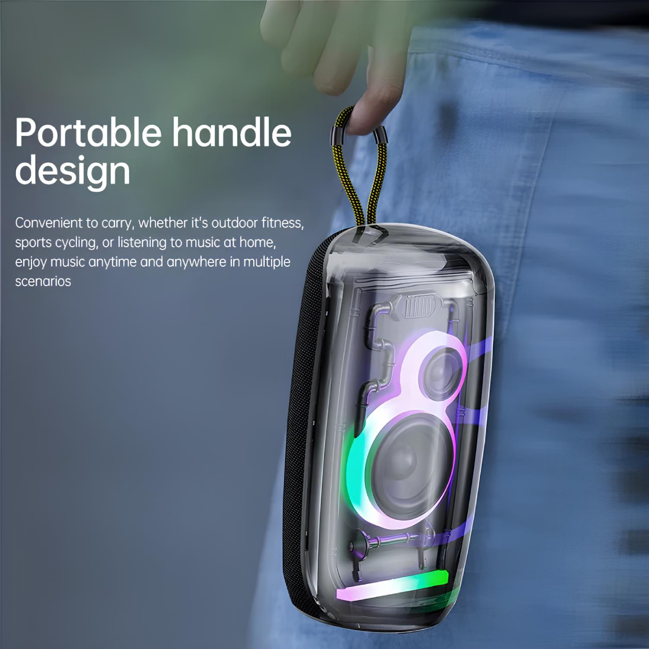 اسپیکر بلوتوثی قابل حمل گرین لاین Green Lion Palma Pro Wireless Speaker GL-SPK16A GNPLPWSPKRBK