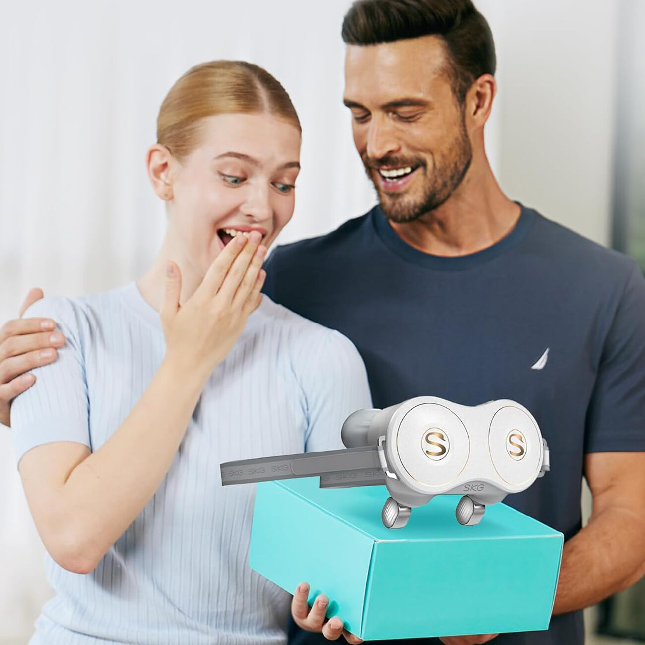 فروش ماساژور شانه و گردن حرارتی قابل حمل اس کا جی