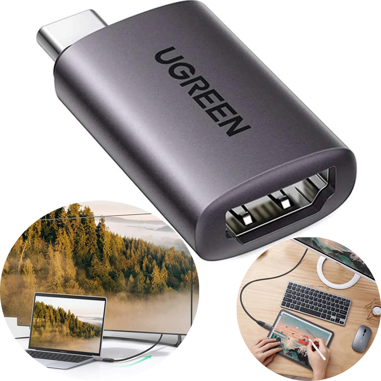 تبدیل تایپسی به HDMI یوگرین UGREEN US320 70450