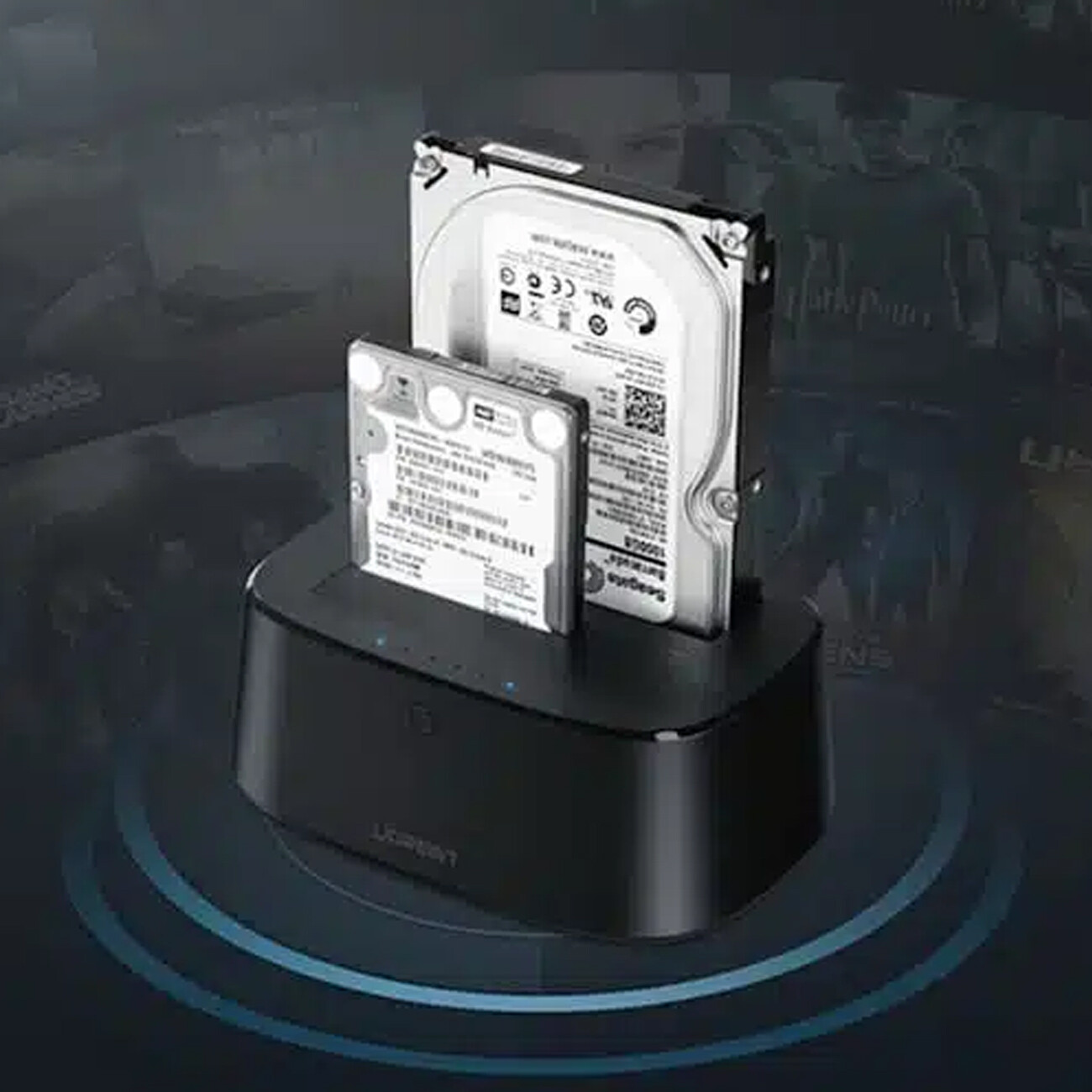 قیمت باکس هارد 2.5 اینچ و 3.5 اینچ 2 سینی USB 3.0 یوگرین