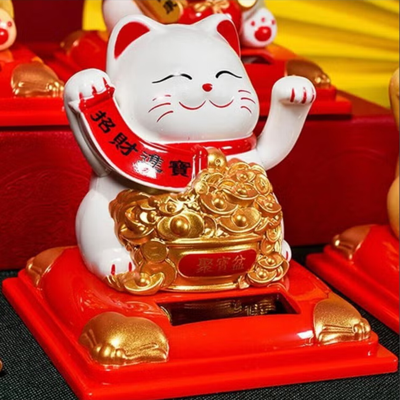 خرید گربه شانس خورشیدی مانکی نکو