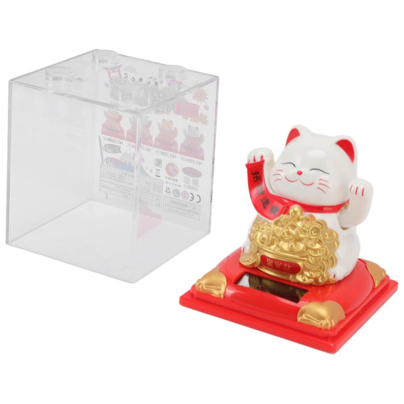 دکوری گربه شانس مانکی نکو فنگ‌شویی خورشیدی