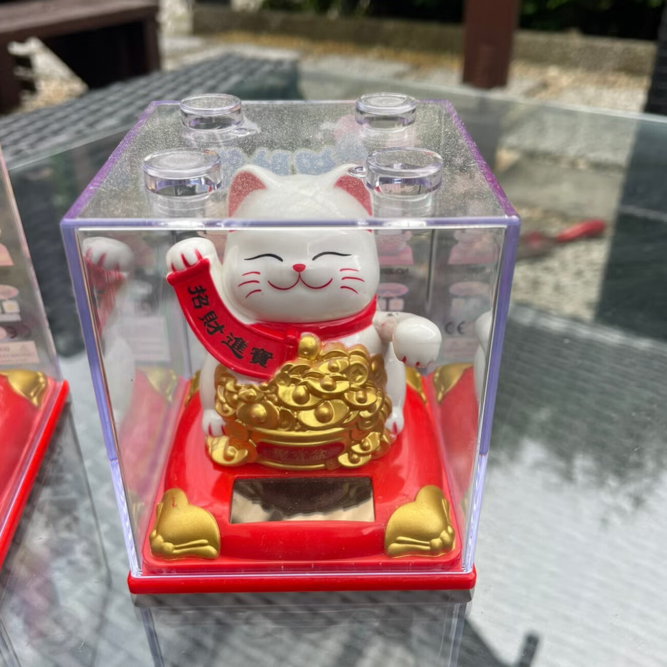 قیمت دکوری گربه شانس مانکی نکو فنگ‌شویی خورشیدی