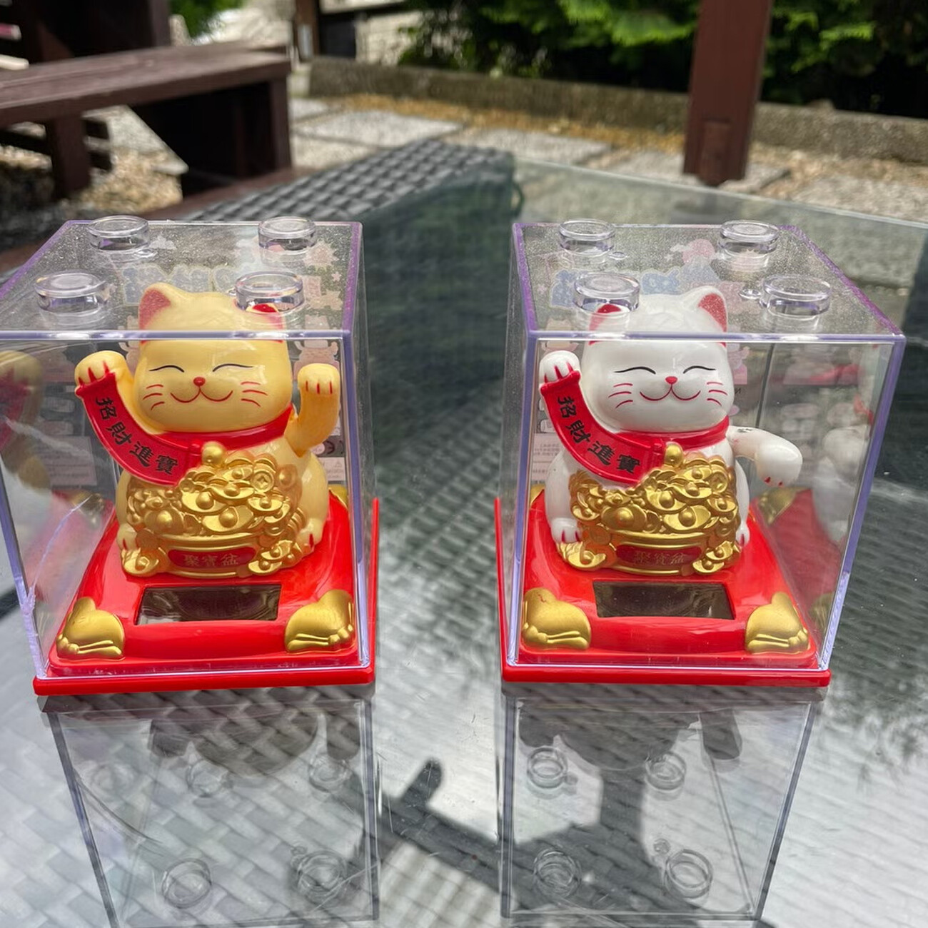 قیمت دکوری گربه شانس مانکی نکو فنگ‌شویی خورشیدی سایز متوسط