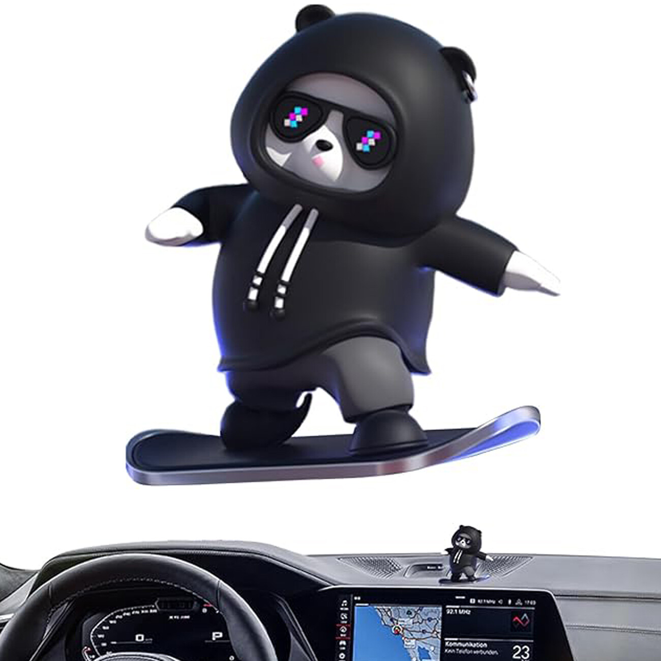 فروش اکسسوری ماشین خرس اسکیت باز