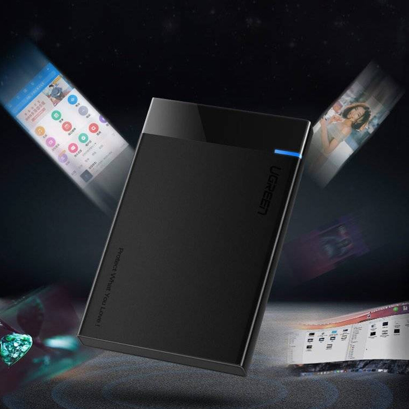 قیمت جعبه هارد3.5 و 2.5 اینچی اس اس دی و اچ اچ دی یوگرین