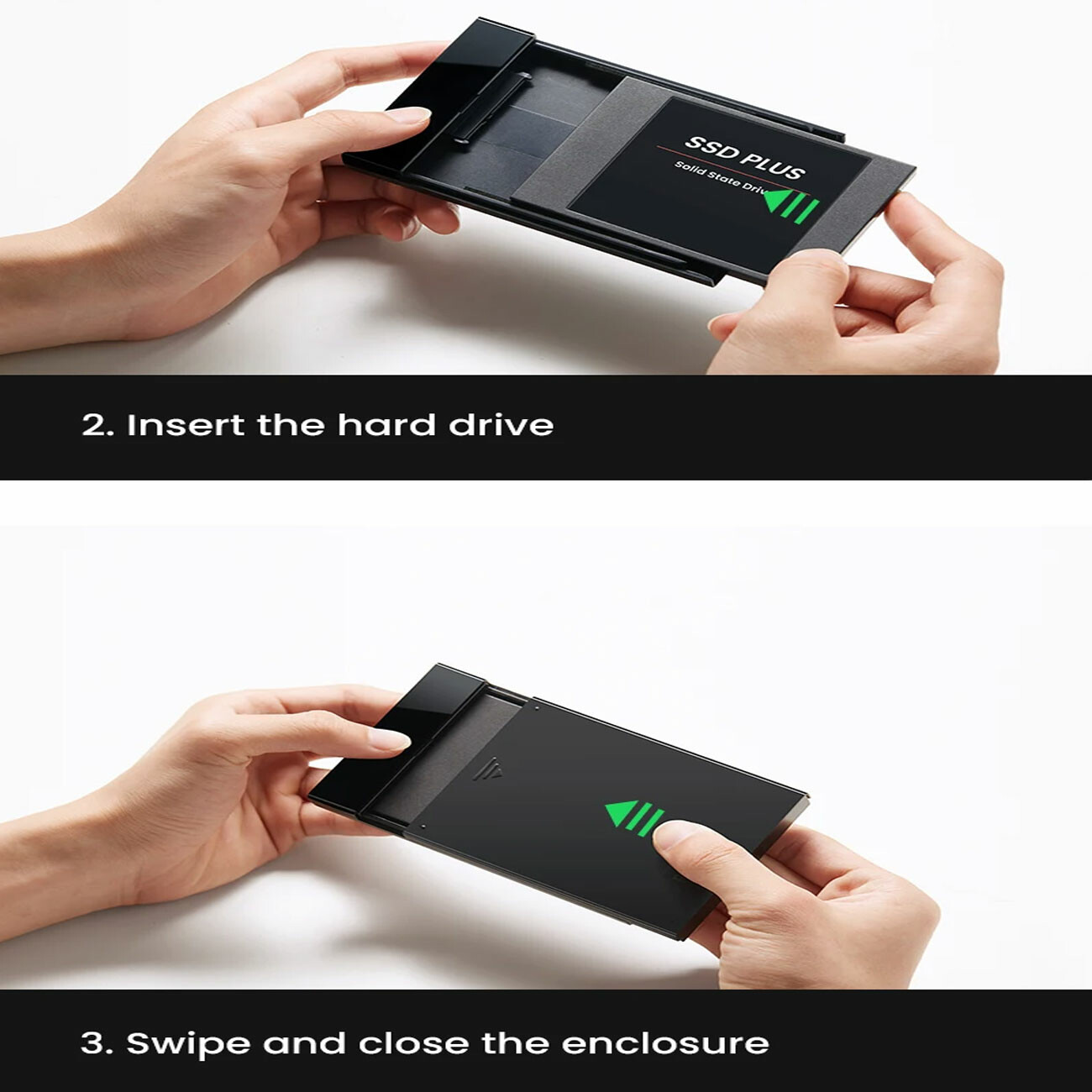 قاب هارد 2.5 اینچ SSD و HDD به USB یوگرین US221 30848