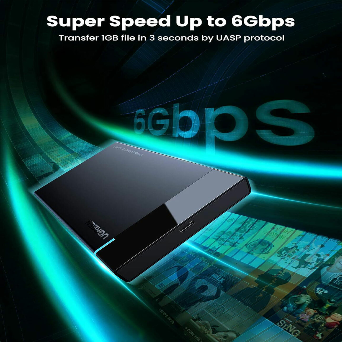 باکس هارد 2.5 اینچ SSD و HDD به USB یوگرین US221 30848