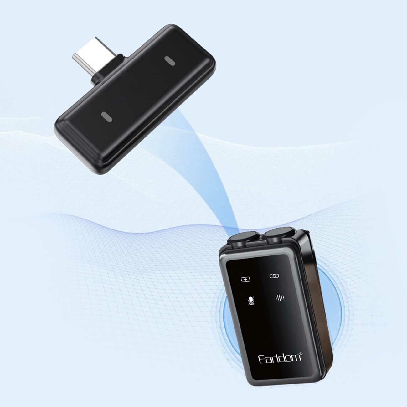 بهترین میکروفن یقهای بیسیم تایپسی و لایتنینگ ارلدام