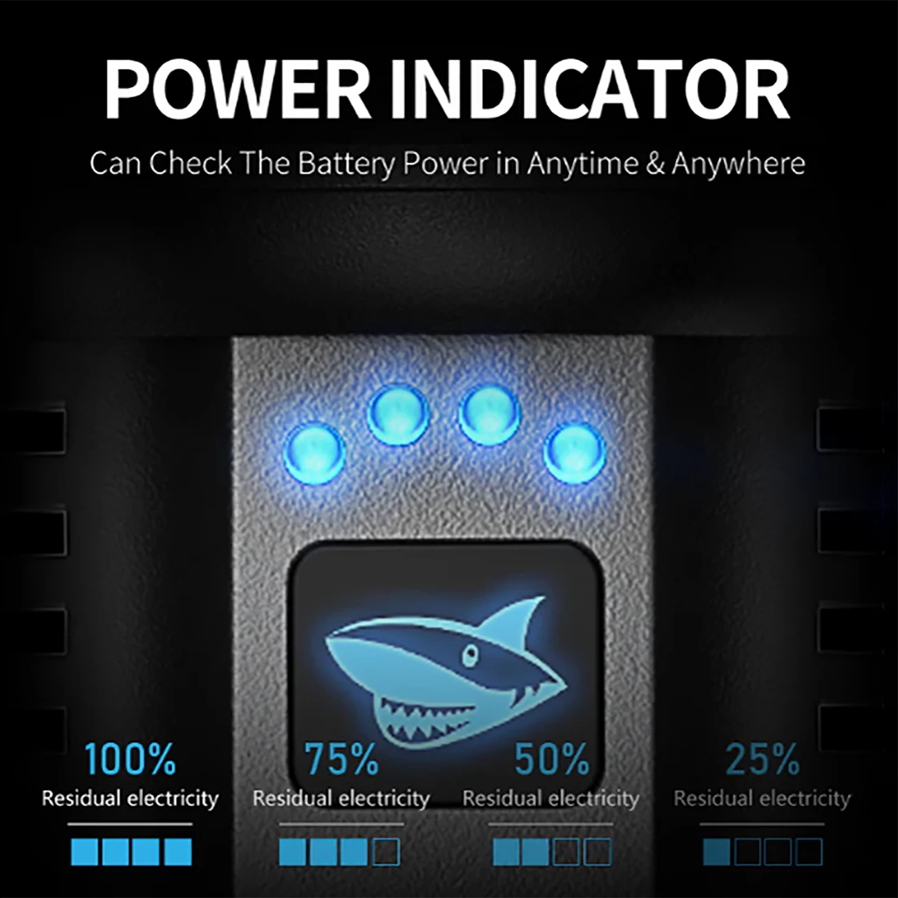 قیمت چراغ قوه شارژی قدرتمند و پاوربانک اسمایلینگ شارک