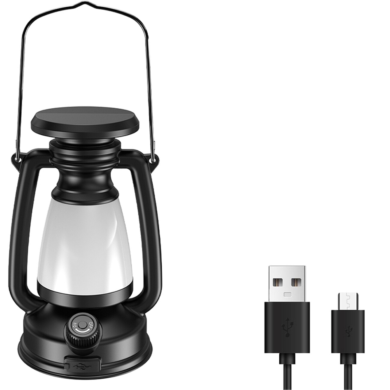 فروش چراغ کمپینگ شارژی طرح چراغ نفتی اسمایلینگ شارک