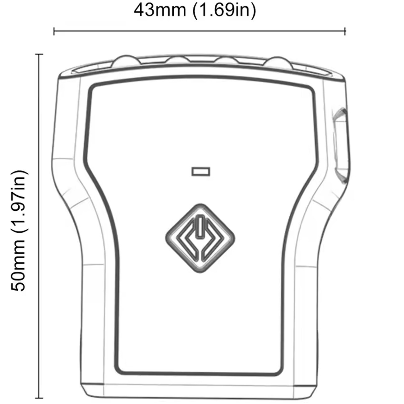 فروش مینی هدلامپ ضدآب اسمایلینگ شارک