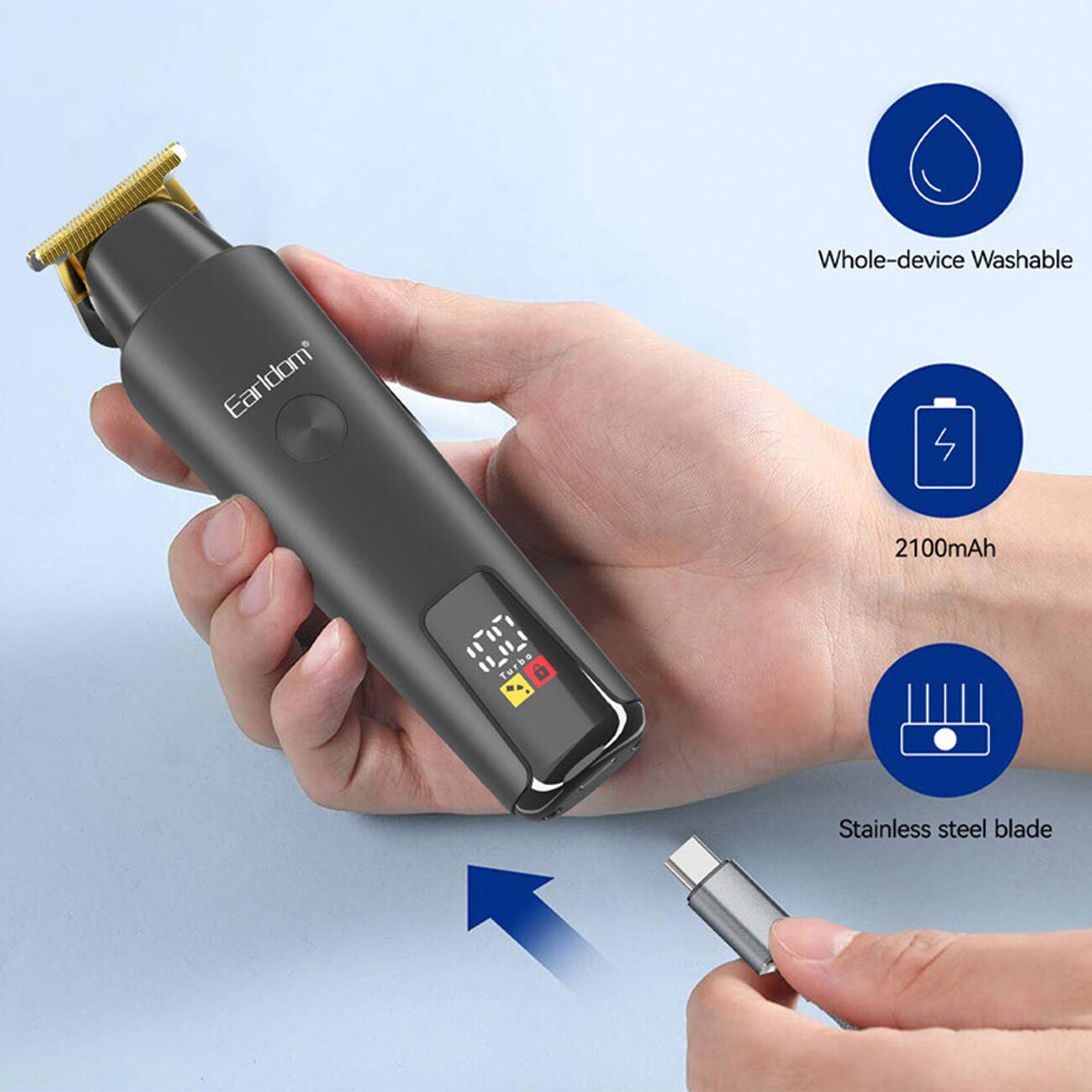 فروش ریشتراش و ماشین اصلاح حرفهای شارژی ارلدام