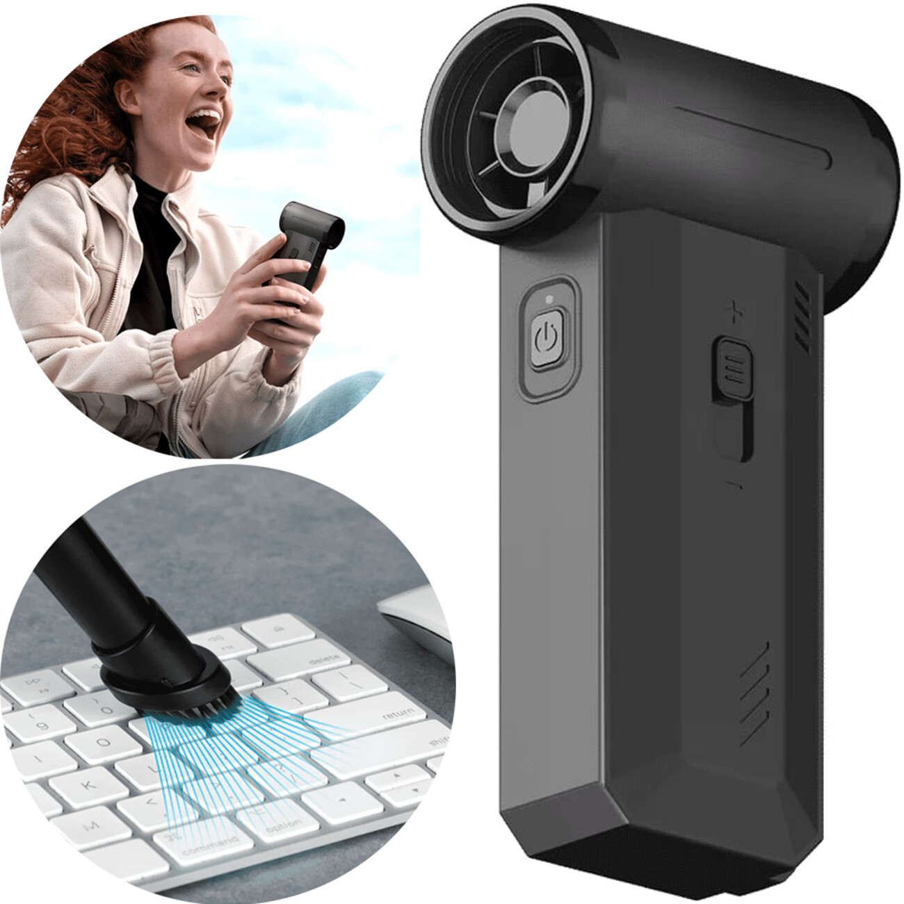 جت فن دمنده قوی باد و جارو شارژی مومکس Momax RO12E