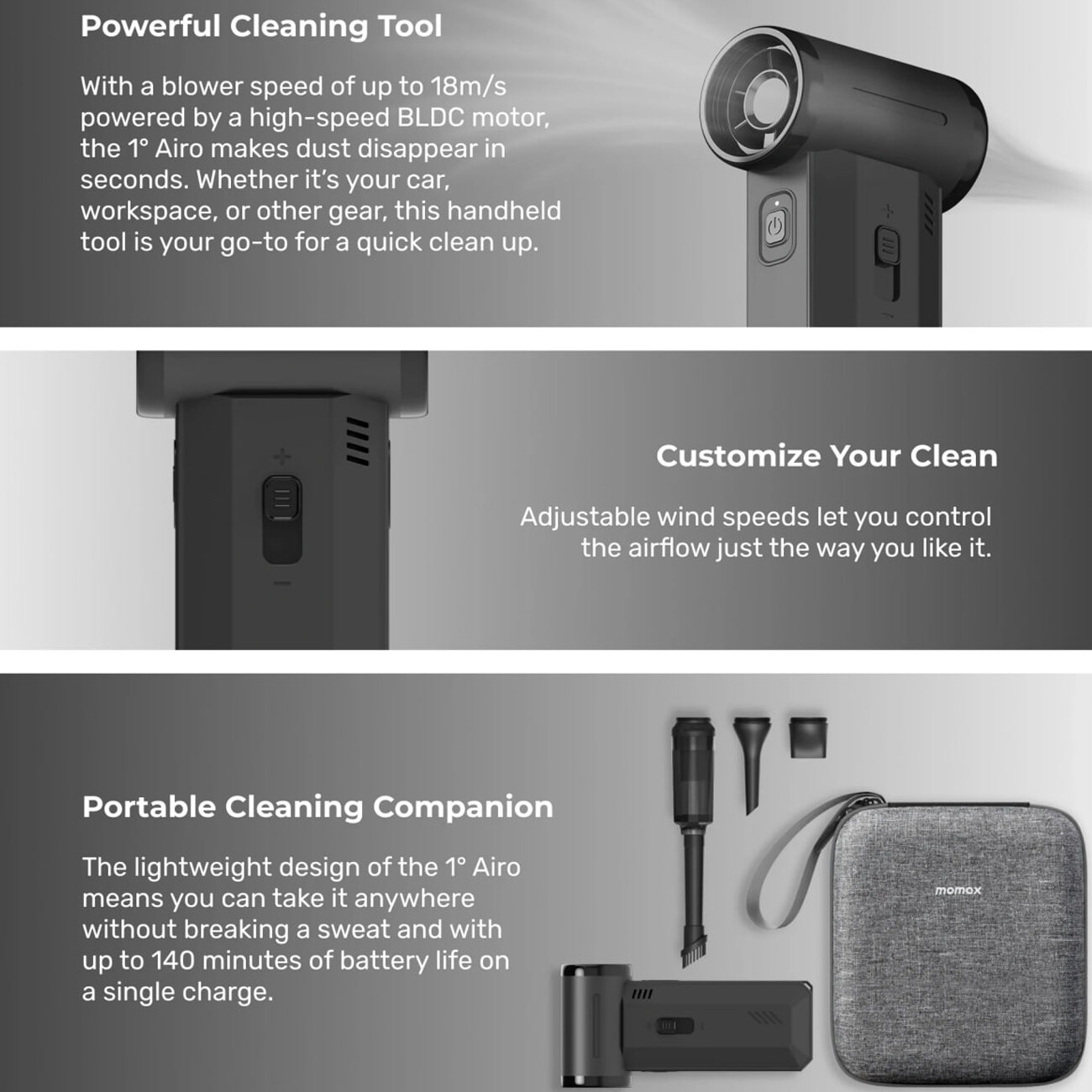 قیمت جت فن دمنده قوی باد و جارو شارژی مومکس