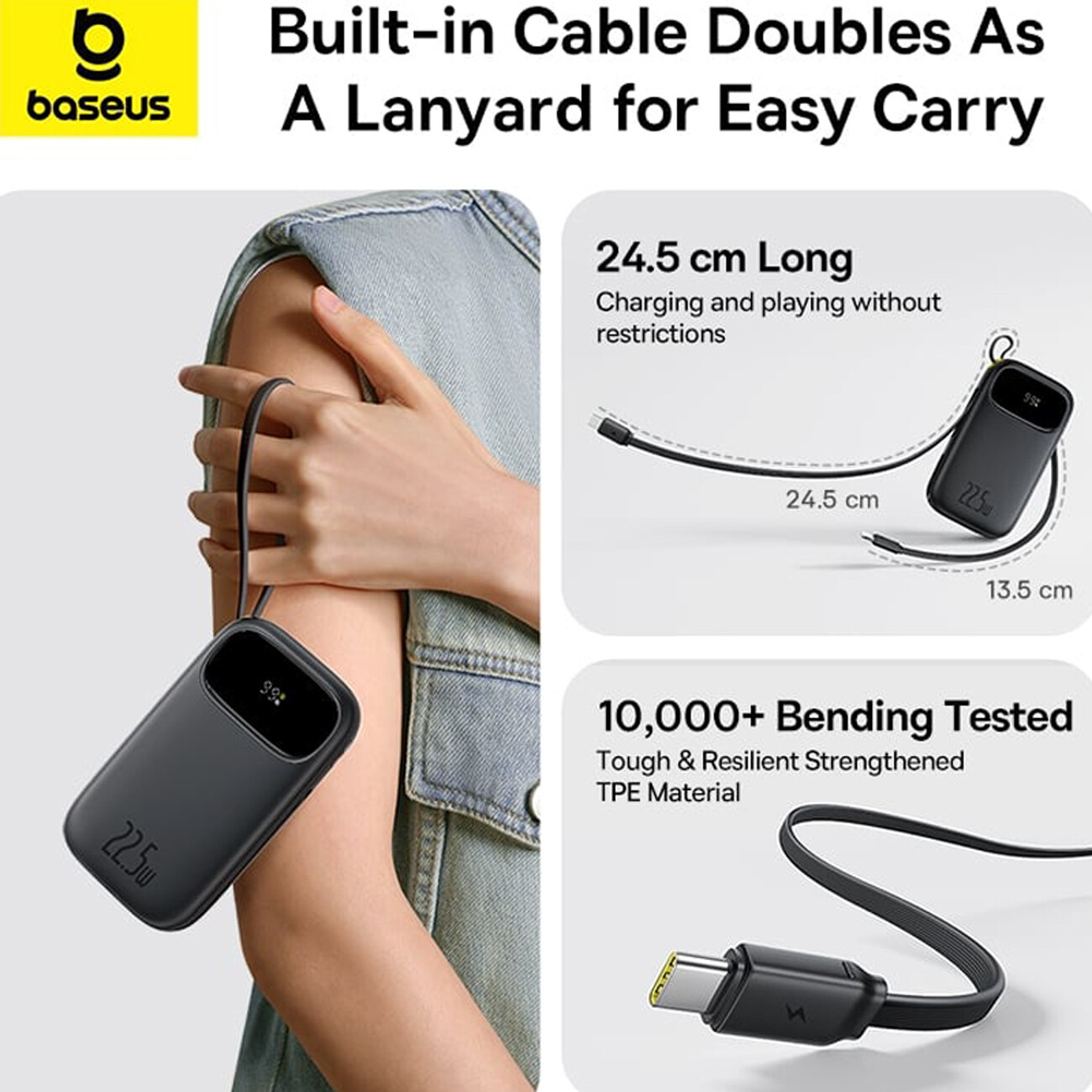 فروش 20000 تایپ سی، لایتنینگ و یو اس بی بیسوس