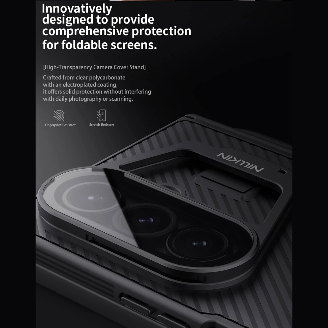 قاب محافظ گوشی سامسونگ گلکسی زد فولد 7 و زد فولد 7 فایو جی نیلکین