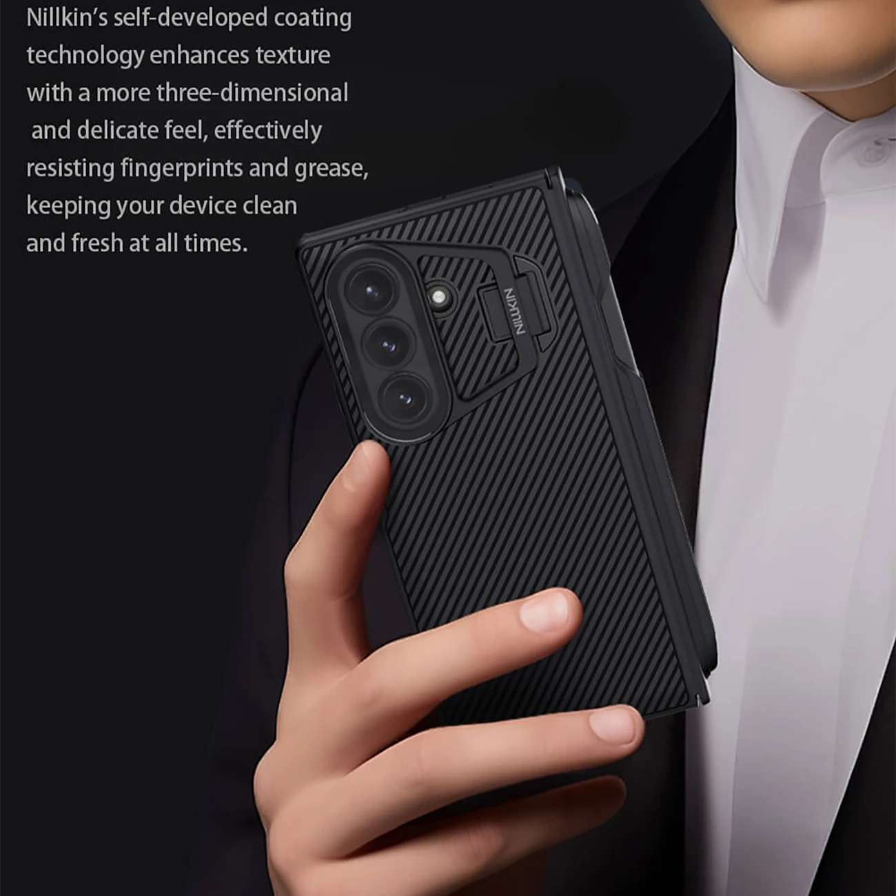 قاب محافظ گوشی سامسونگ گلکسی زد فولد 7 و زد فولد 7 فایو جی نیلکین