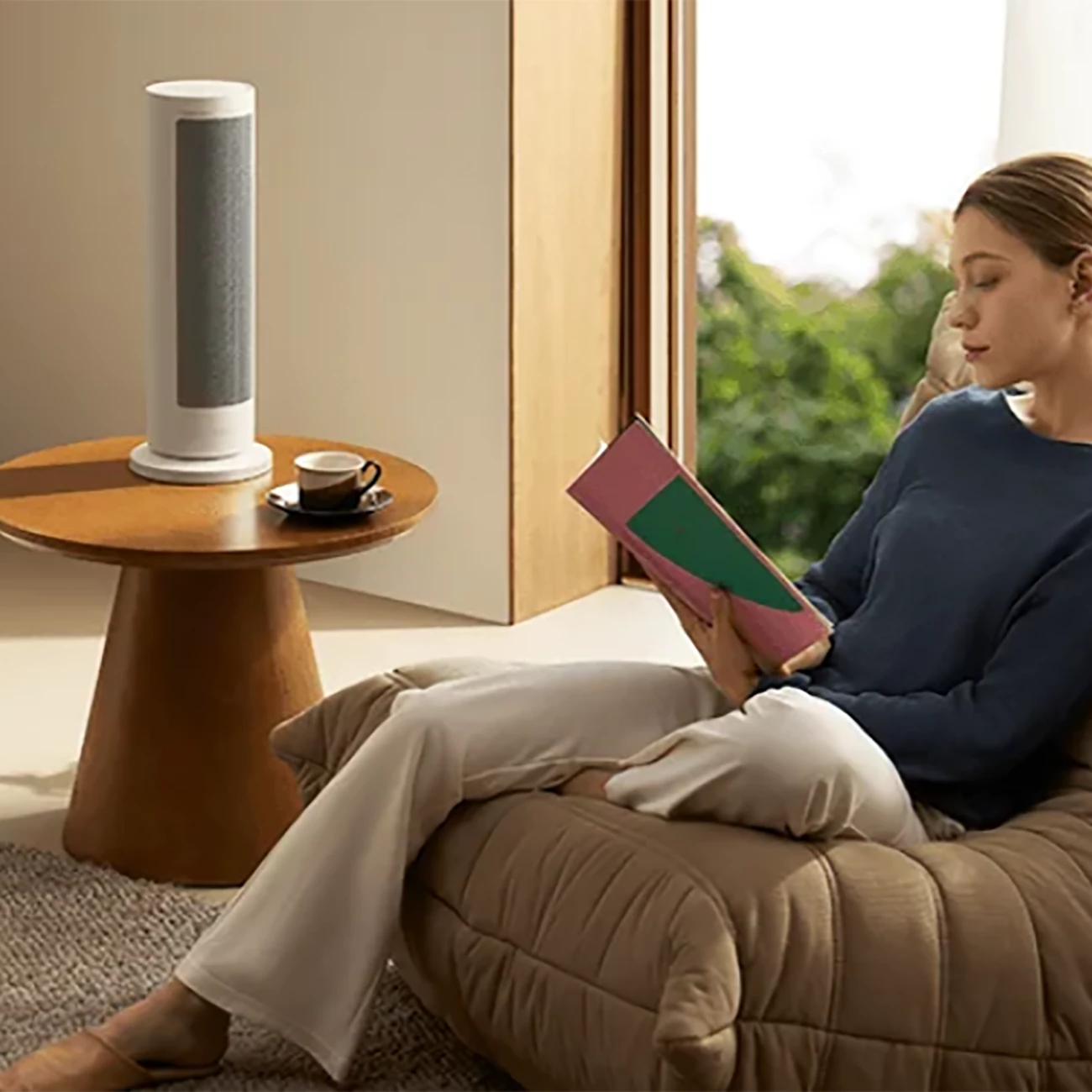 فروش بخاری برقی رومیزی گرافنی 2000 وات شیائومی