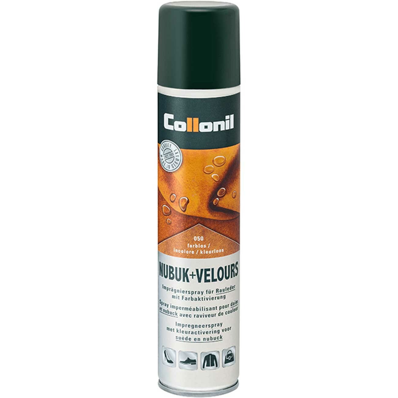 اسپری ضد آب و ضد لک کننده کیف و کفش جیر و نبوک 200 میلیلیتری کلنیل Collonil