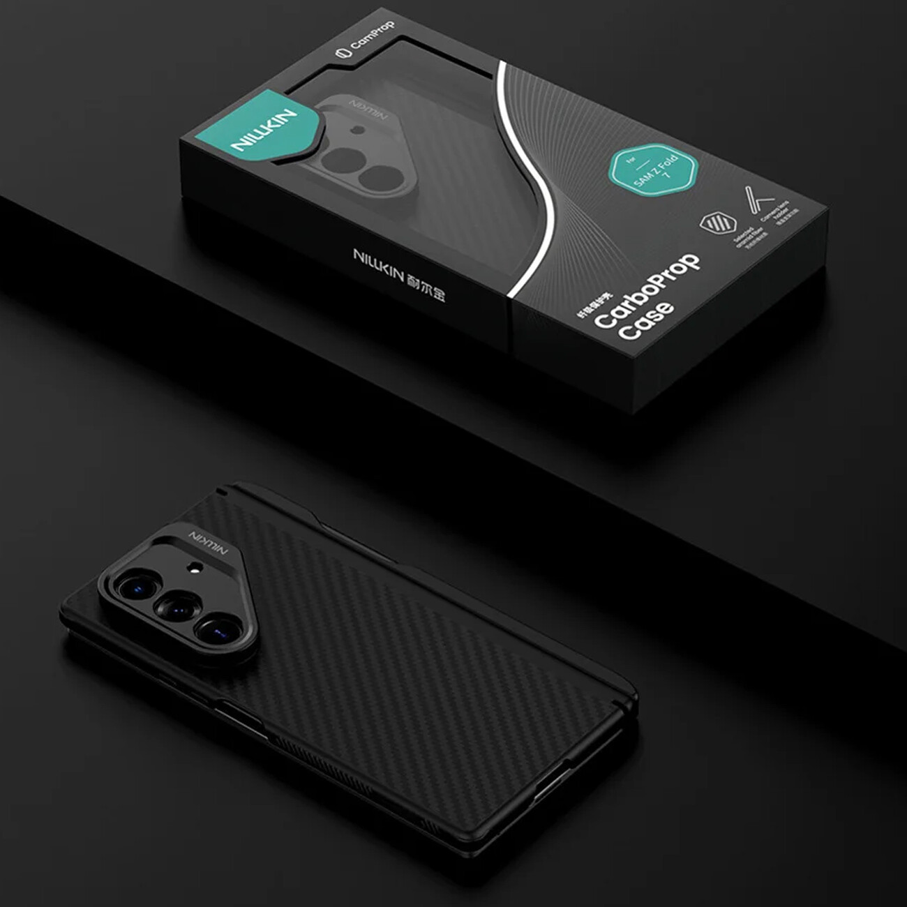 قیمت کاور  مگنتی محافظ گوشی سامسونگ گلکسی زد فولد 7 نیلکین