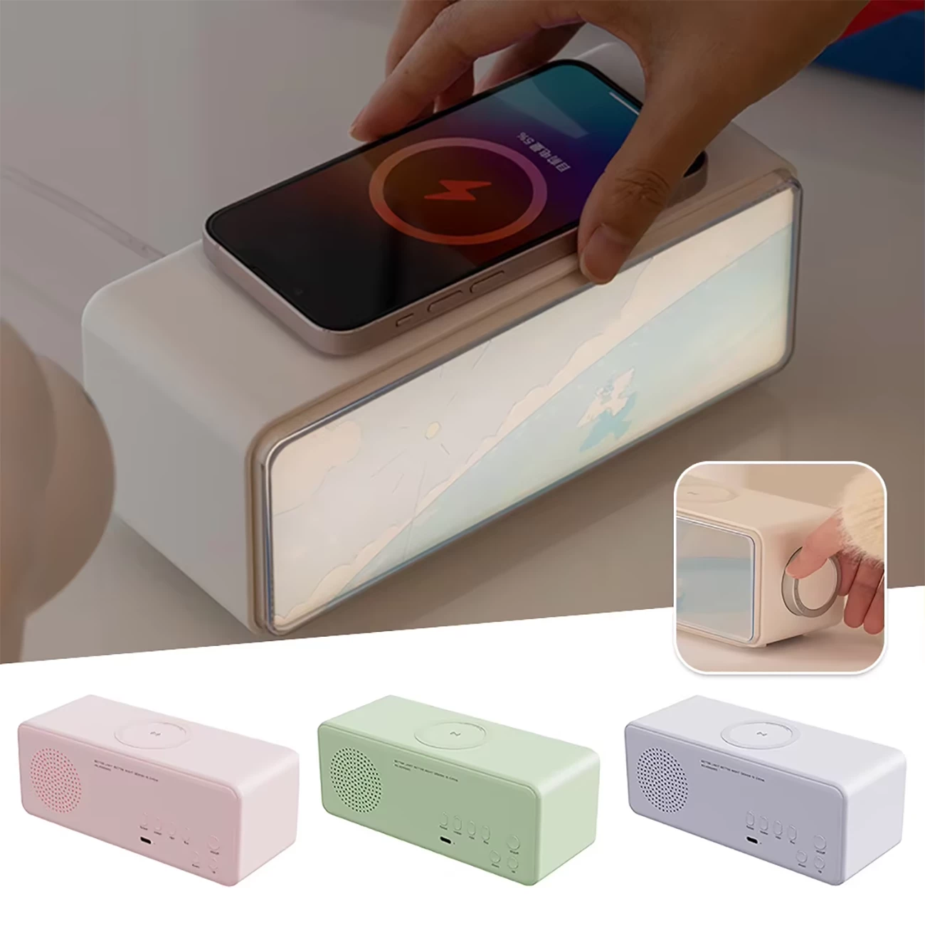 قیمت اسپیکر بلوتوث، چراغ خواب و شارژر بی سیم