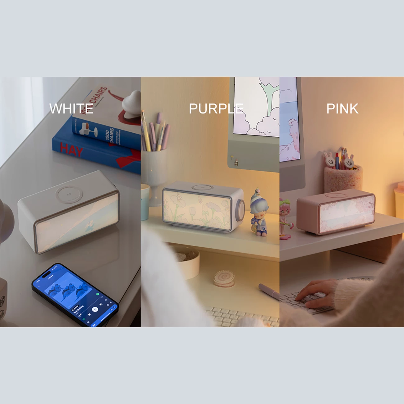 کیفیت چراغ خواب، اسپیکر و شارژر بی سیم