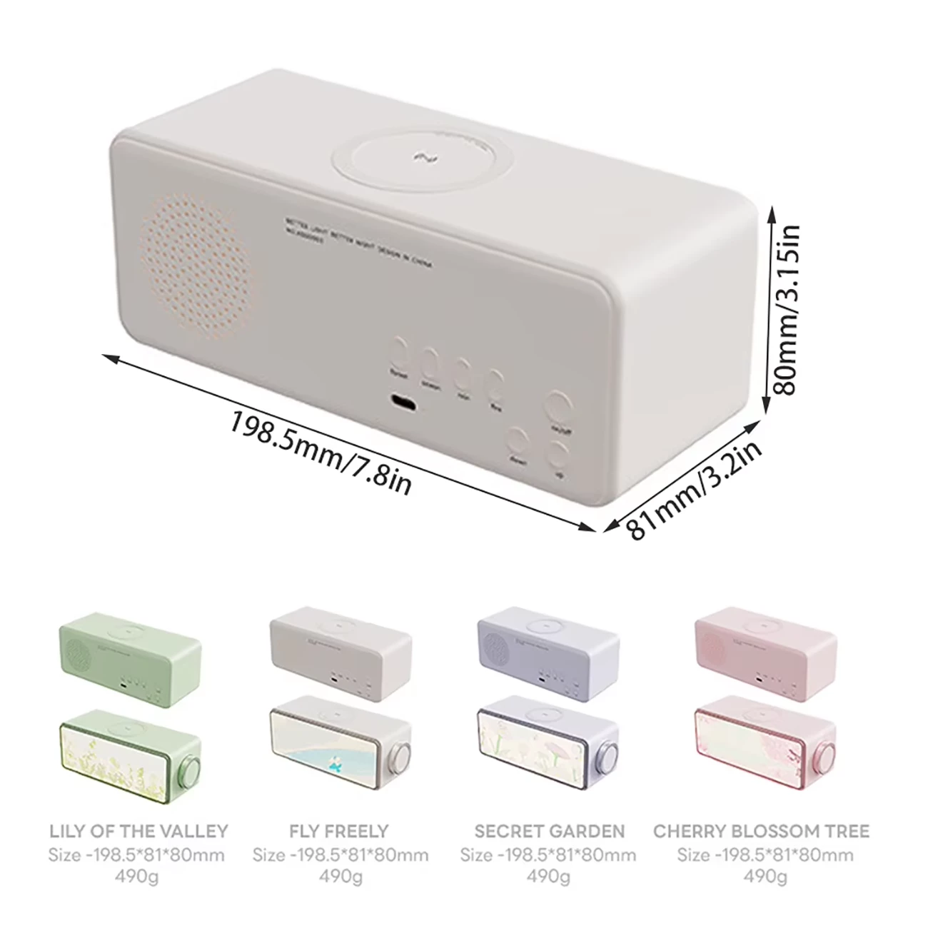 فروش اسپیکر بلوتوث، چراغ خواب و شارژر بی سیم