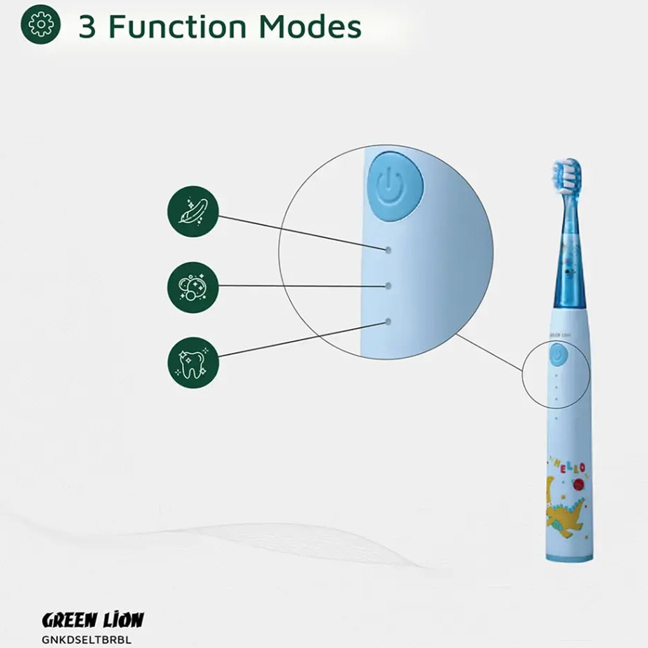 بهترین مسواک برقی مخصوص کودکان گرین لاین