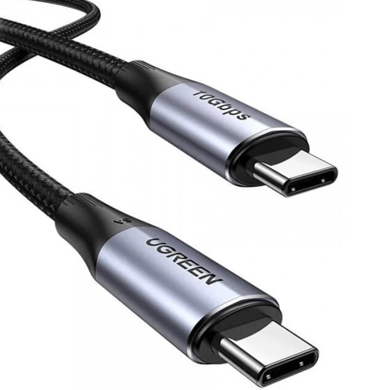 قیمت کابل شارژ سریع تایپ سی به تایپ سی 100 واتی 1 متری یوگرین