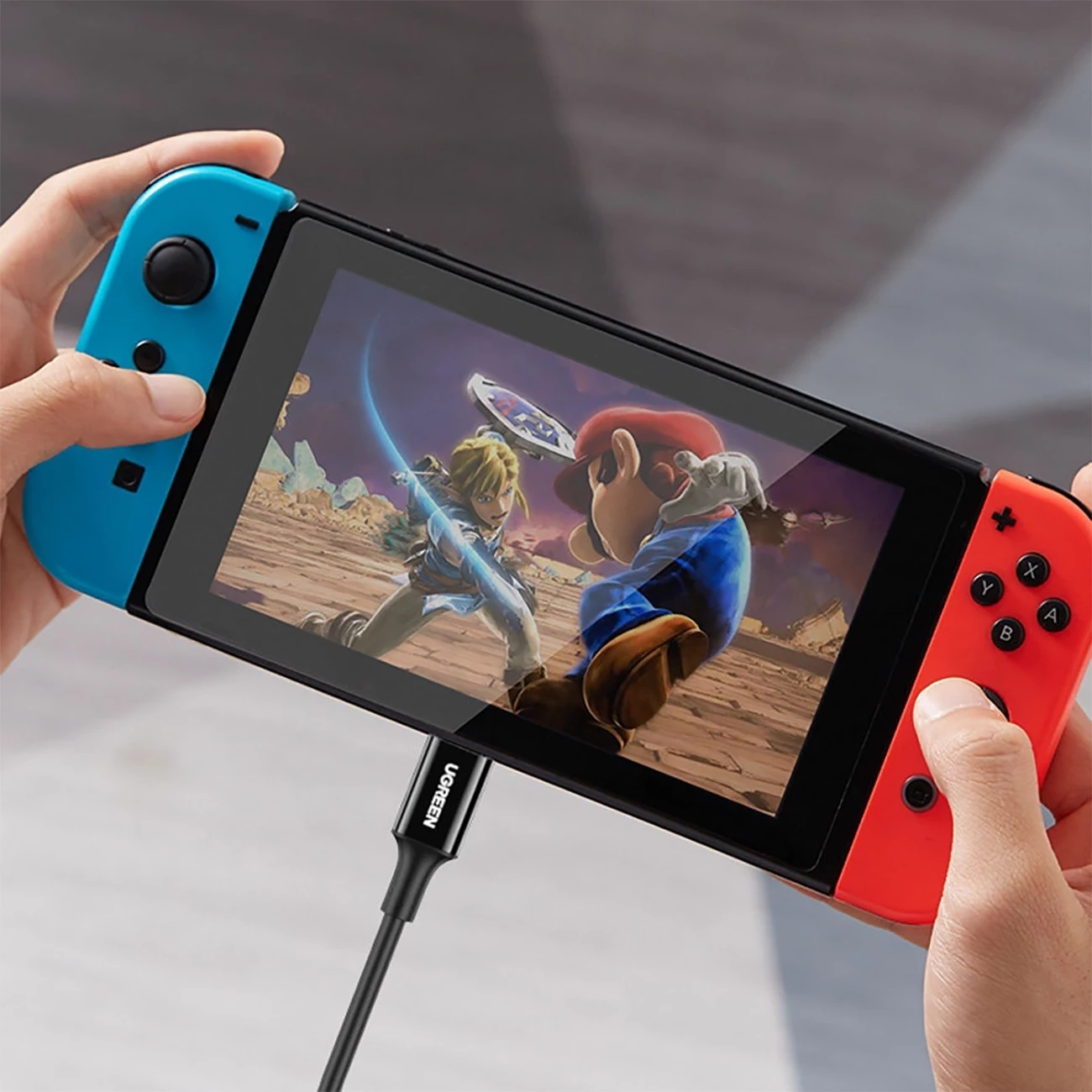 خرید کابل شارژ و انتقال داده دو سر تایپسی 100 وات 1 متری یوگرین