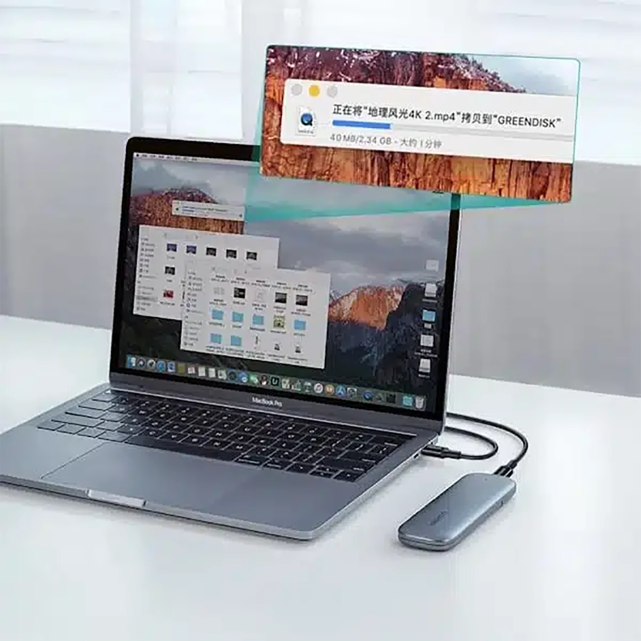 خرید کابل شارژ و انتقال داده دو سر تایپسی 1 متری یوگرین