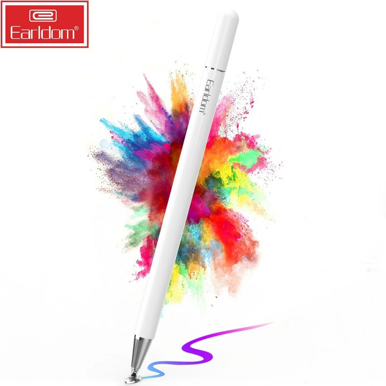 قلم هوشمند موبایل سفید ارلدام