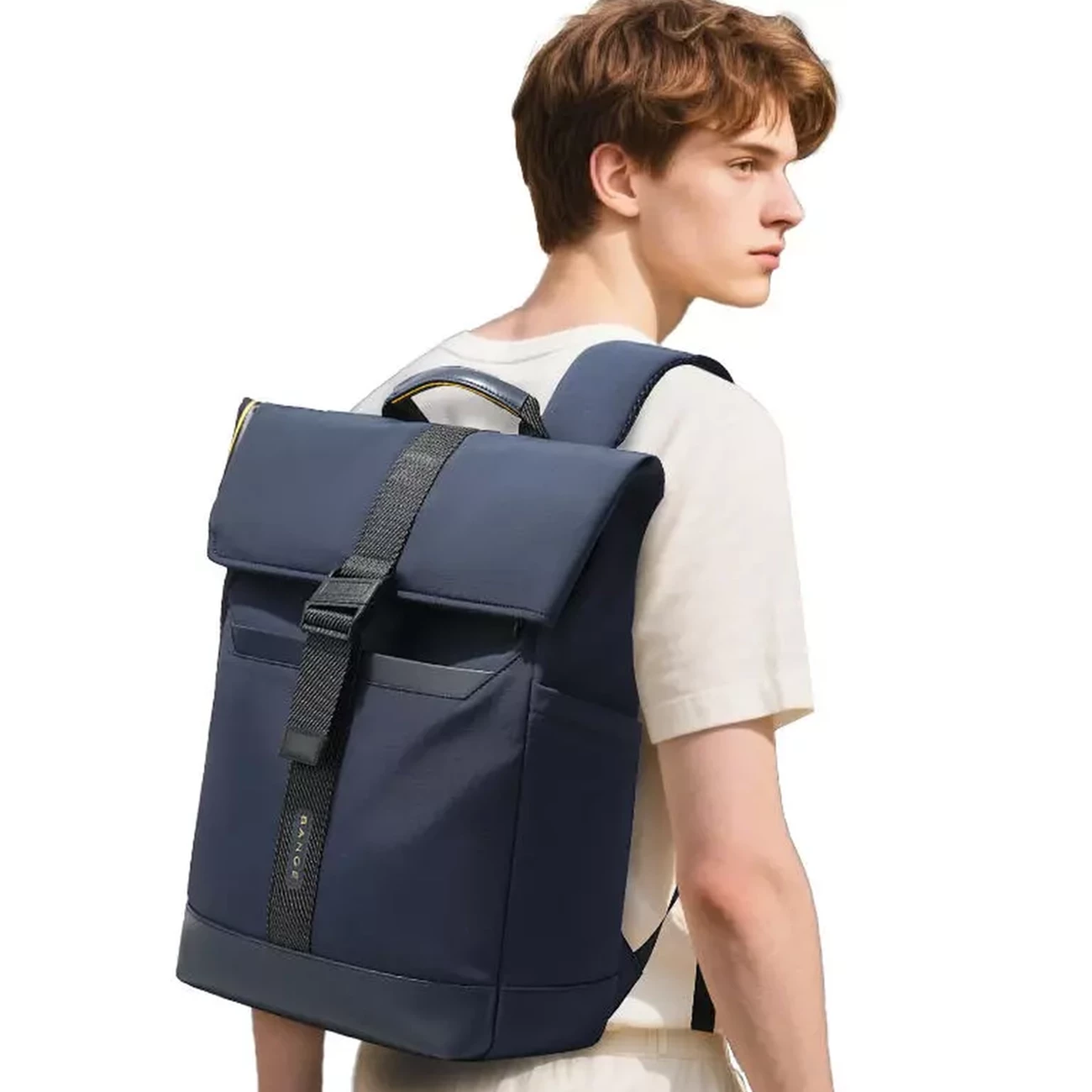 کوله‌پشتی مسافرتی لپ‌تاپ 15.6 اینچ و آیپد 12 اینچ ضدآب 21.6 لیتر بنج