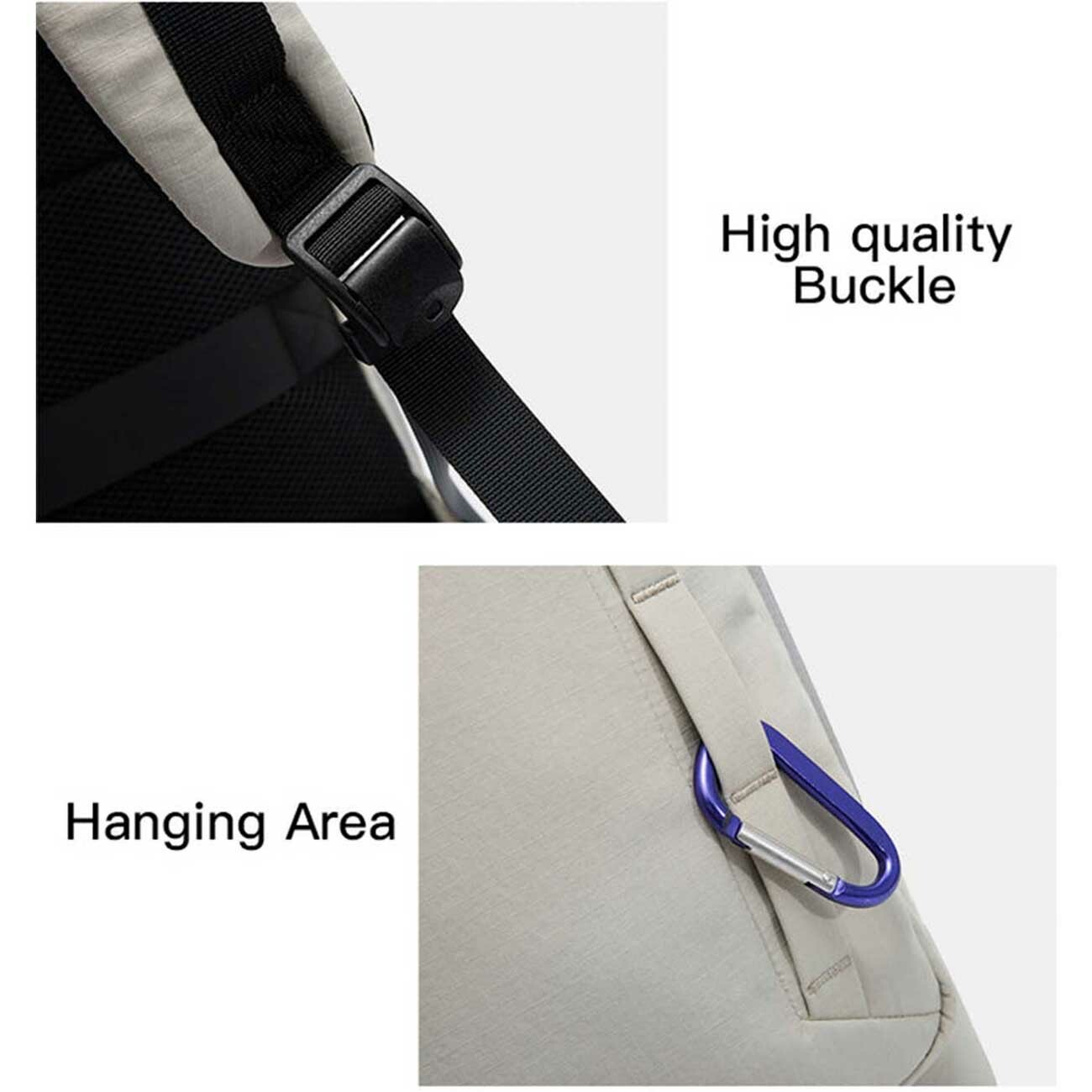 کوله پشتی مسافرتی لپ تاپ 15.6 اینچ با ظرفیت بزرگ 25 لیتر بنج