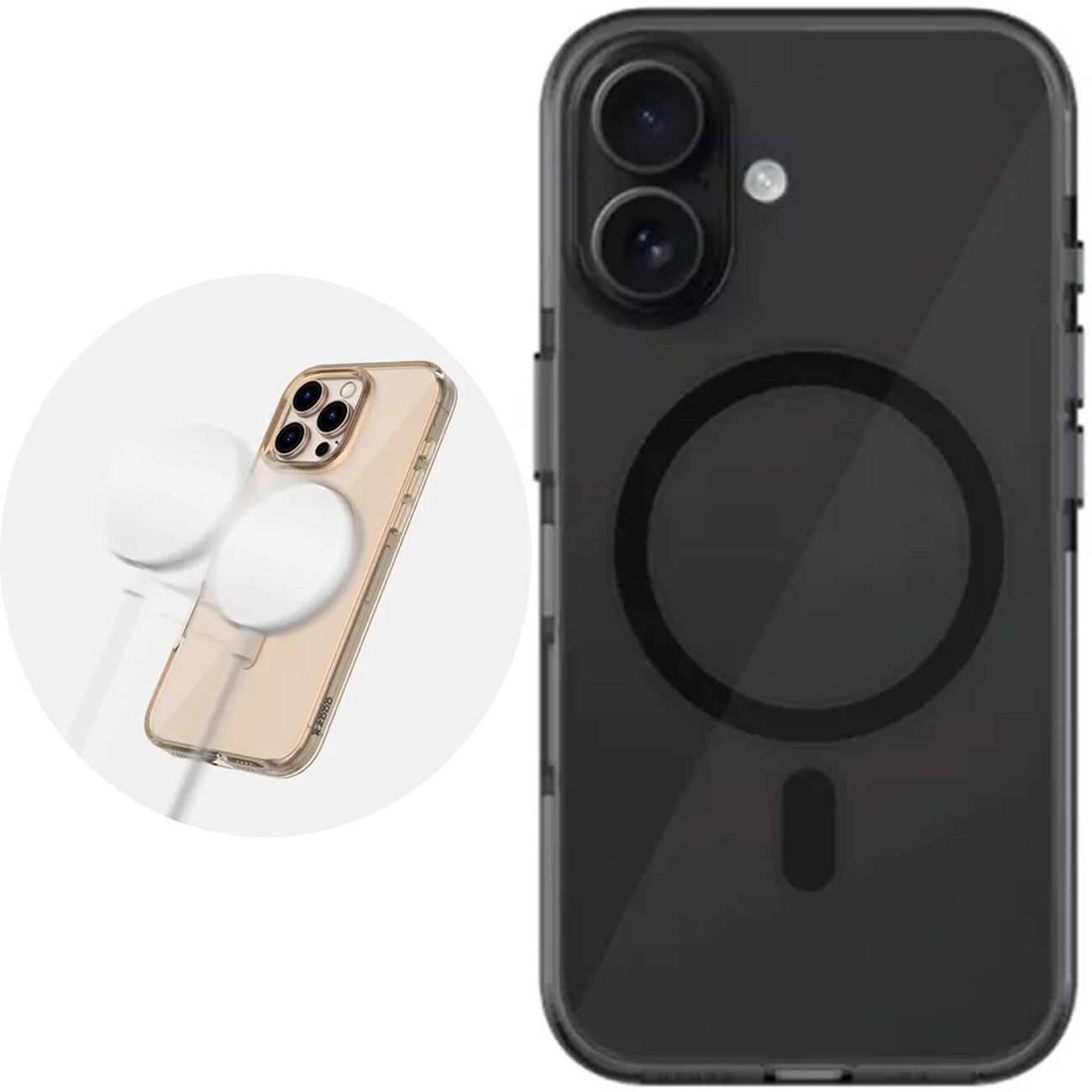 قاب مگنتی آیفون 16 کی‌زد‌دو Iceguard شفاف