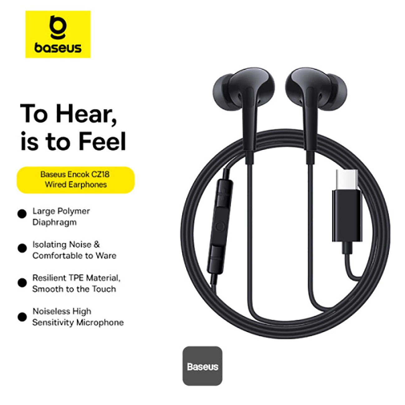 فروش هندزفری تایپ سی بیسوس