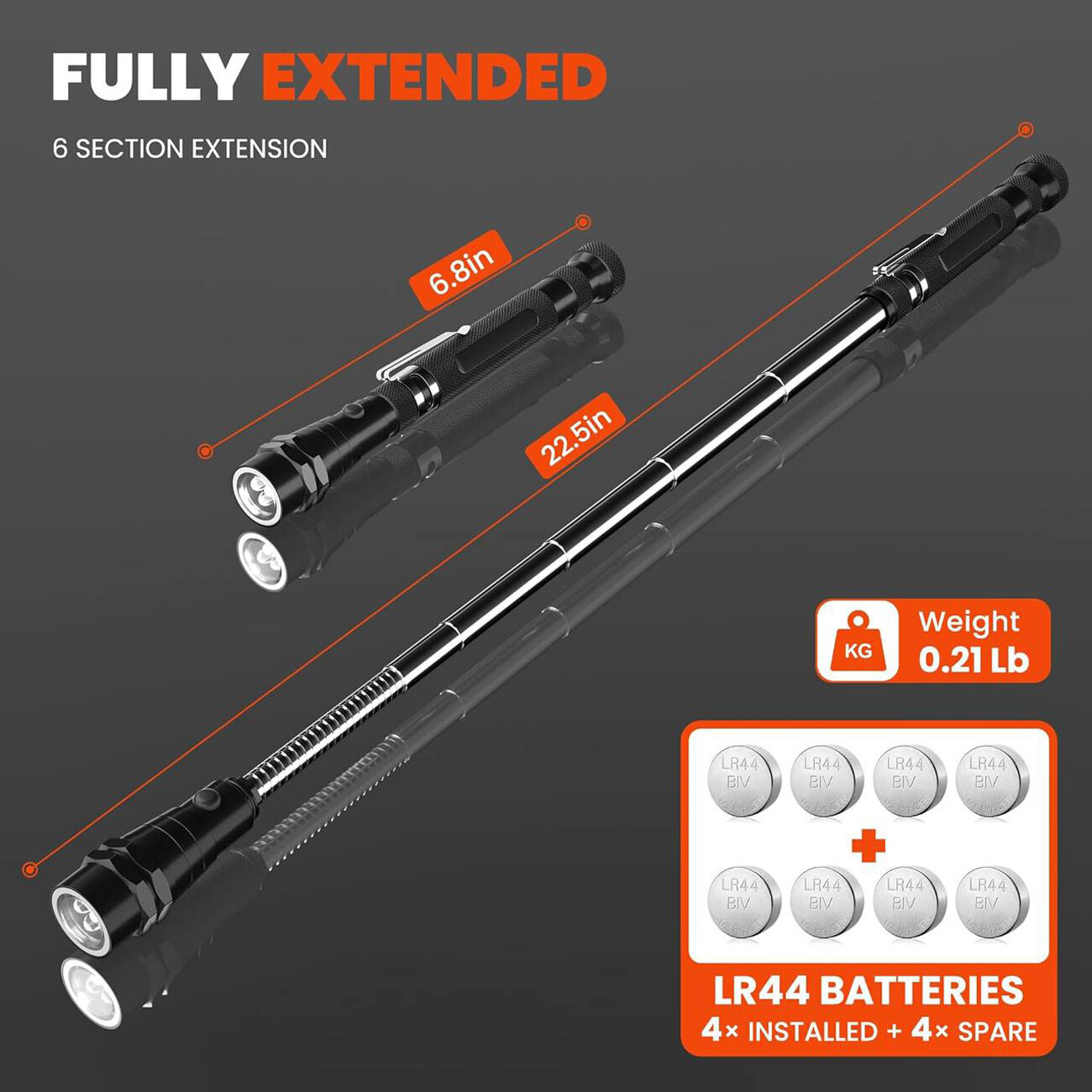 چراغ اضطراری منعطف