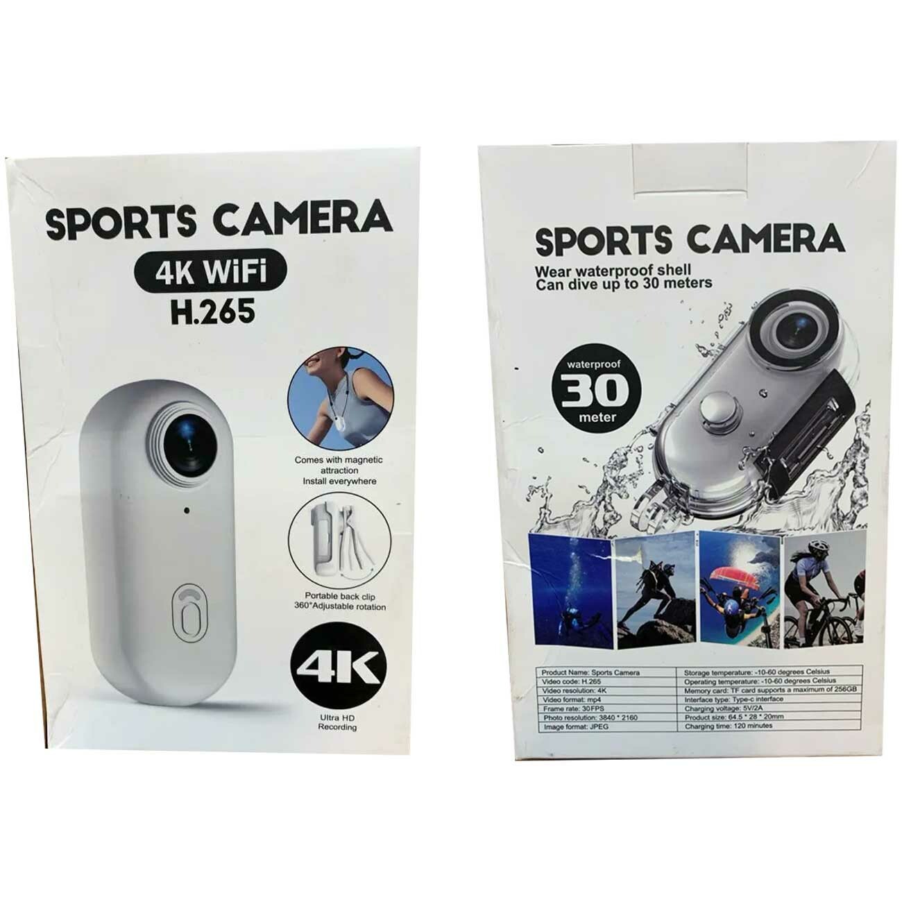 دوربین ورزشی یقه‌ای SPORTS CAMEA H.265