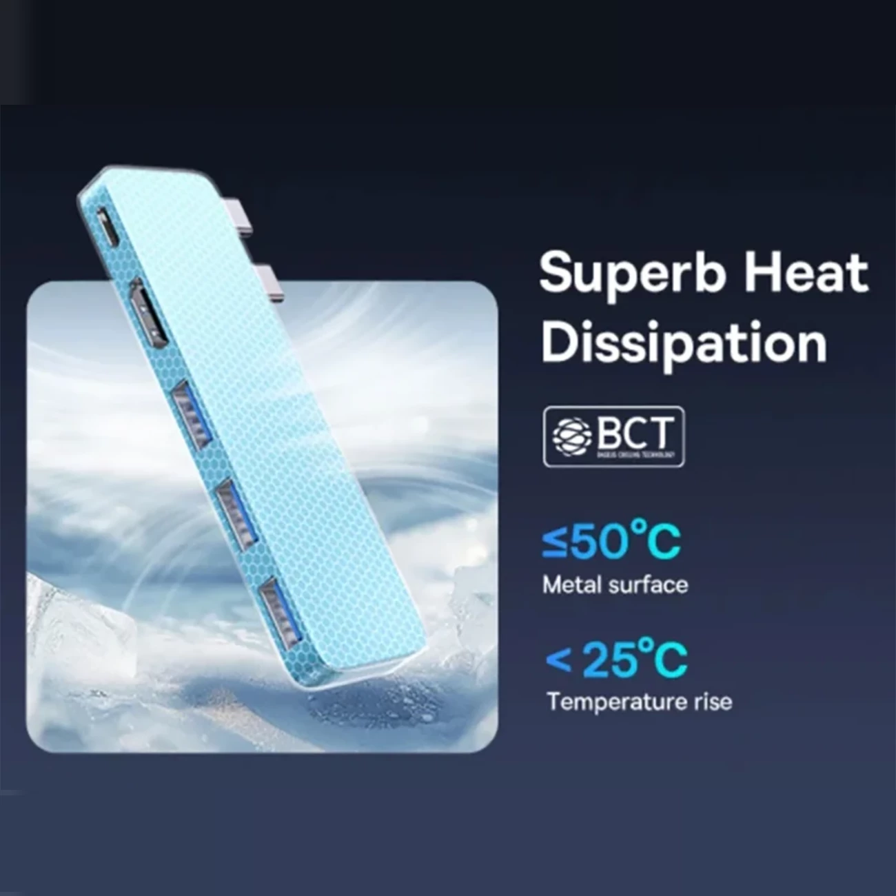 قیمت هاب تایپ سی 5 پورت بیسوس