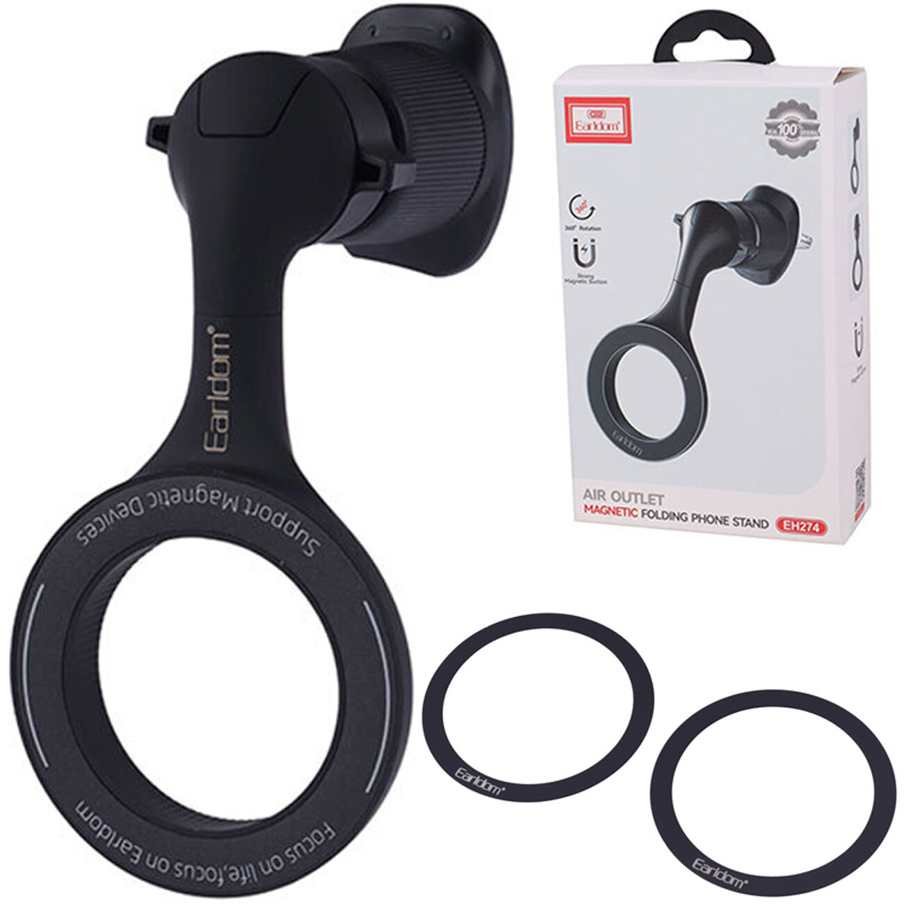 هولدر مگنتی گوشی موبایل دریچه کولر خودرو ارلدام EARLDOM ET-EH274