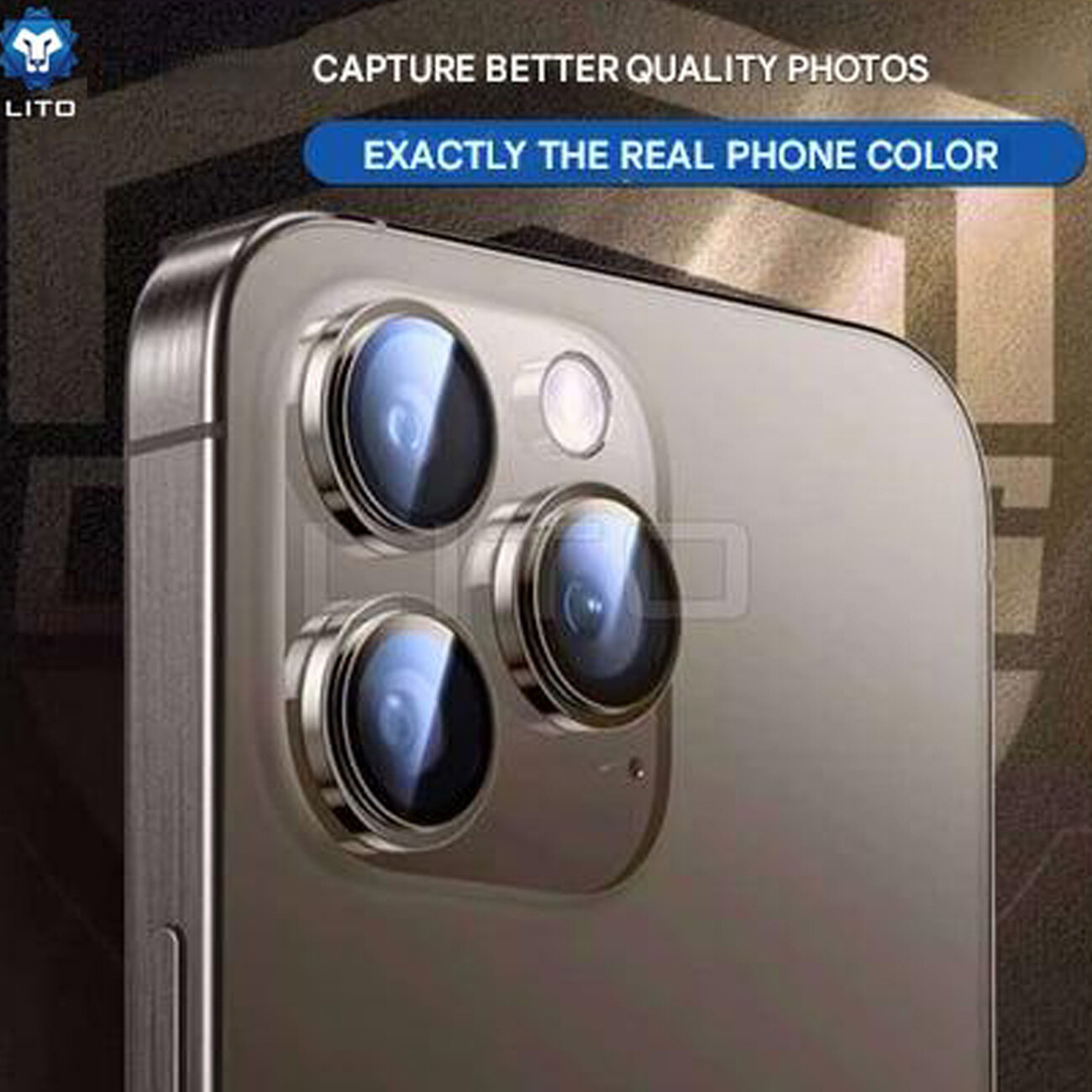 خرید کاور محافظ لنز دوربین آیفون16 پرو و آیفون 16 پرومکس لیتو