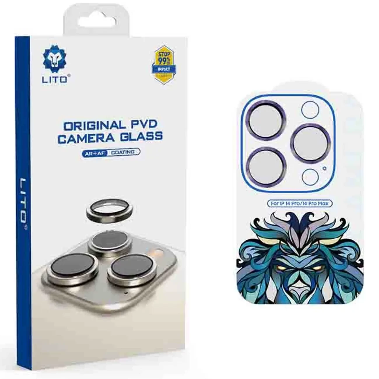 محافظ لنز دوربین آیفون 16 پرو و آیفون 16 پرومکس لیتو