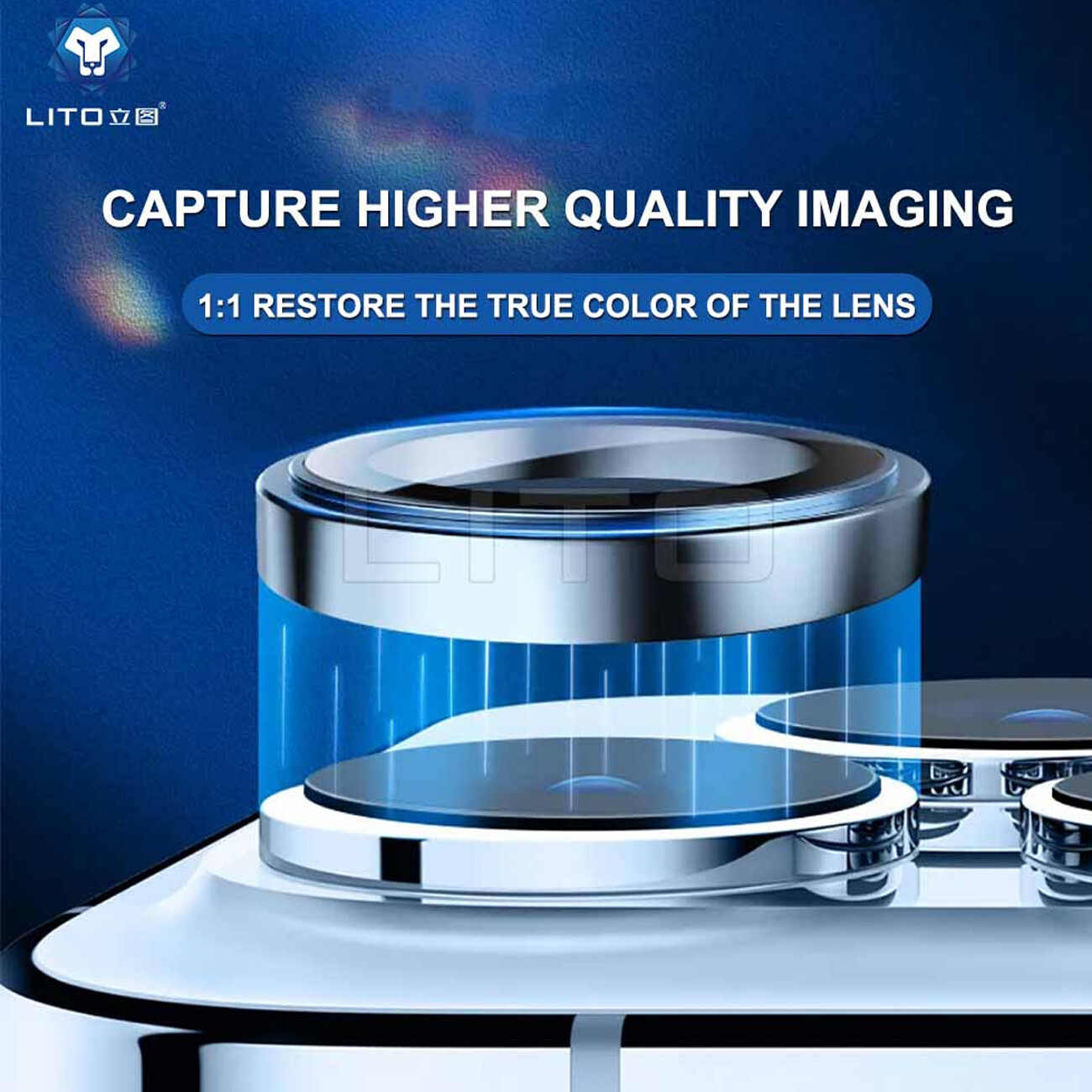 فروش محافظ لنز دوربین آیفون 13پرو و 13 پرومکس لیتو