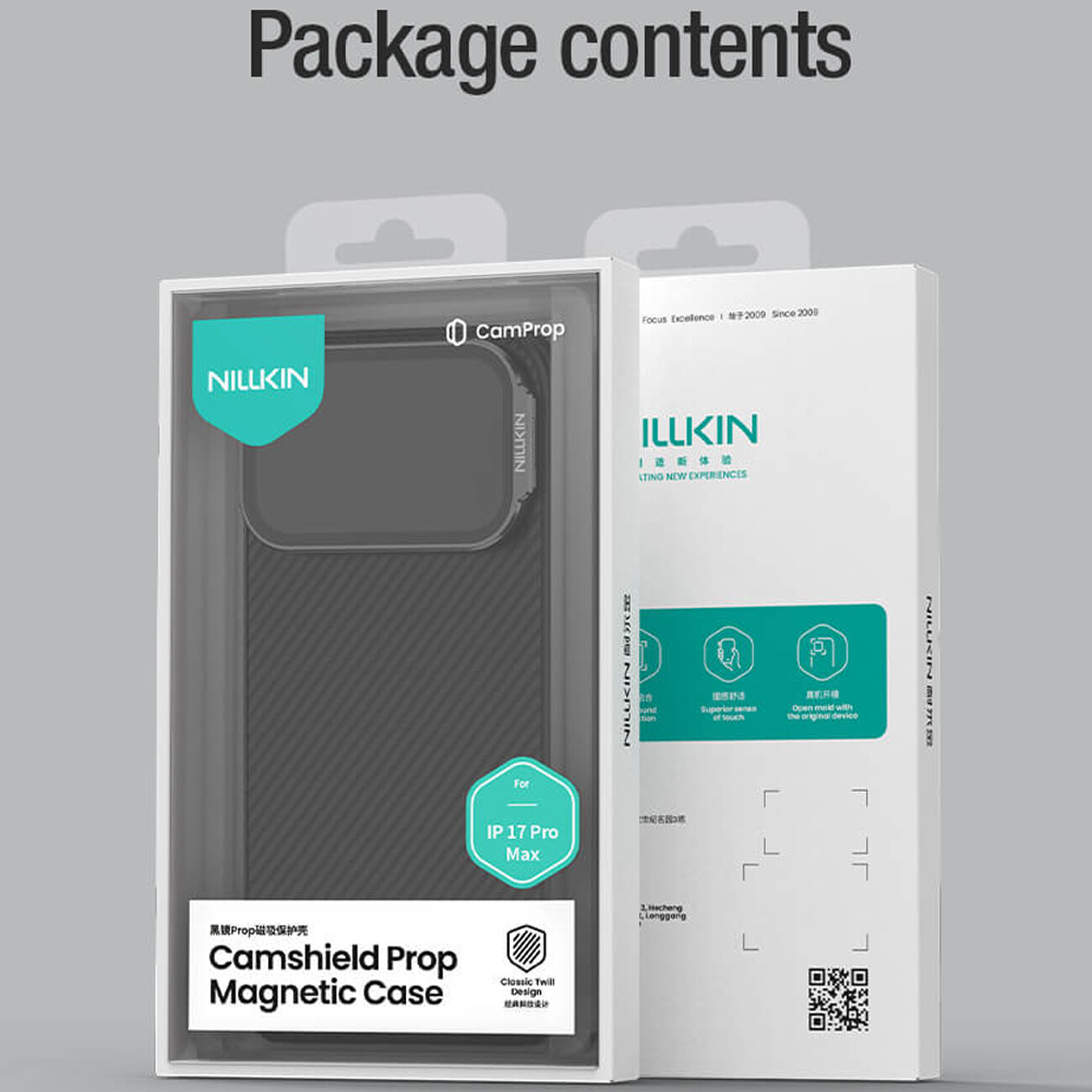 بهترین گارد مگ سیف گوشی آیفون 17 پرومکس نیلکین