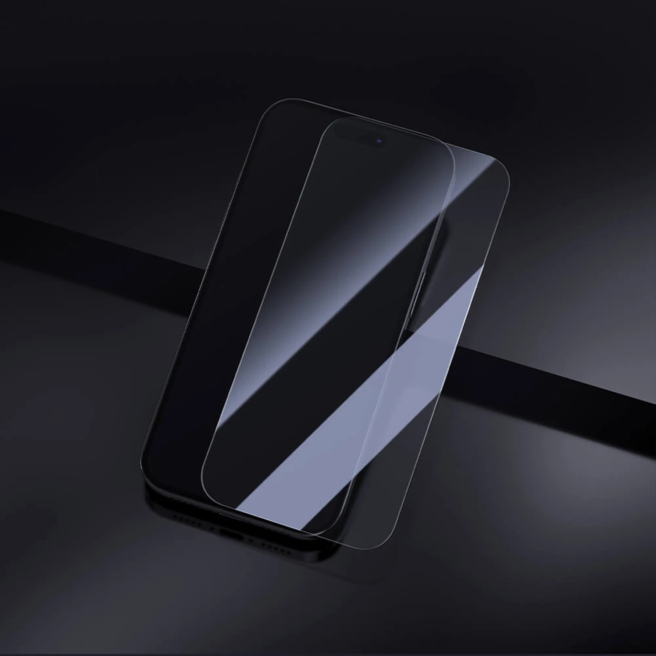 قیمت گلس شیشه‌ای شفاف آیفون 17 نیلکین