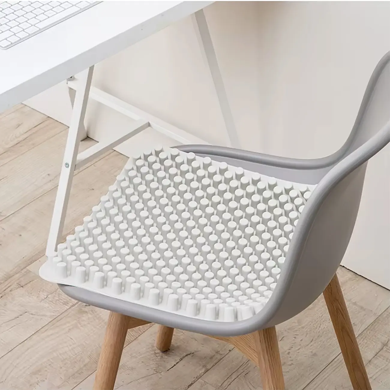 زیرنشیمنی صندلی سیلیکونی برای صندلی اداری و خودرو جوردن و جودی Jordan & Judy JJ-HO0105 Portable Silicone Office and Car Seat Cushion