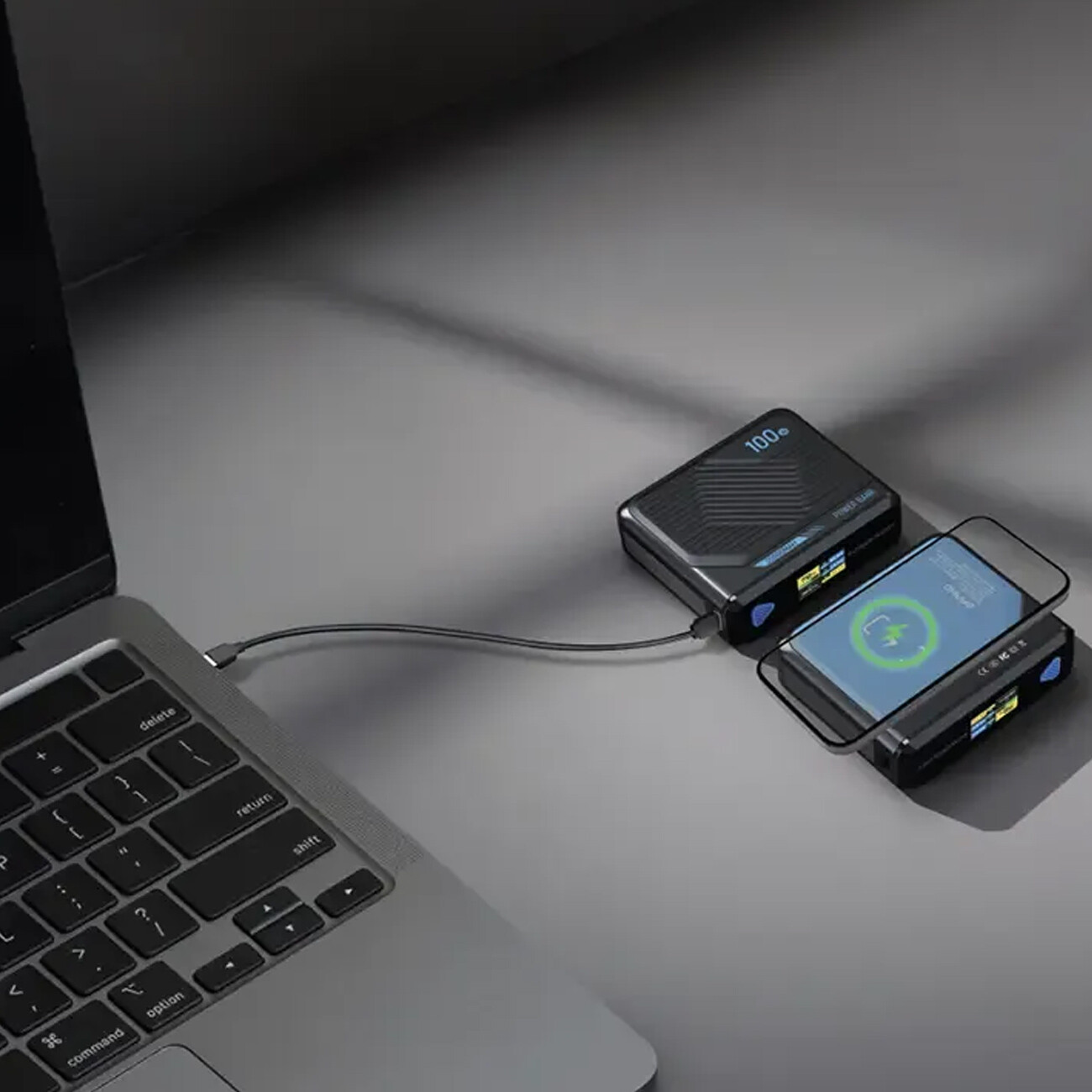 خرید شارژر همراه مگنتی پاورولوژی