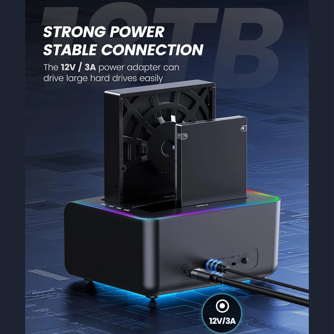 فروش داک هارد 2.5 اینچ و 3.5 اینچ 2 سینی Type-C اوریکو