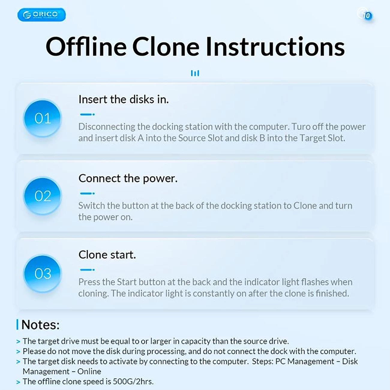 خرید داک هارد و اس اس دی 100 ترابایت اوریکو